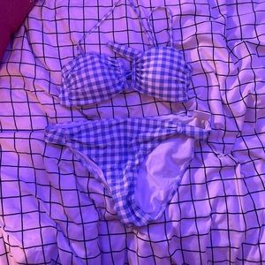 southern tide bathing suit size xs! never work! blue and white!